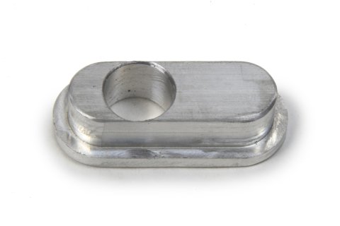 Control Arm Caster Slug - 1/2 in ID Hole - 1/4 in Offset - Aluminum - Natural - Slotted Upper Control Arms - Each
