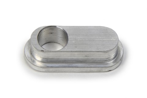 Control Arm Caster Slug - 1/2 in ID Hole - 3/8 in Offset - Aluminum - Natural - Slotted Upper Control Arms - Each