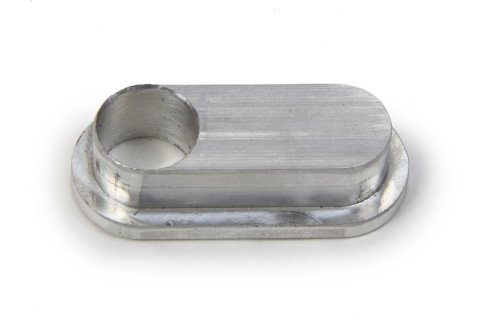 Control Arm Caster Slug - 1/2 in ID Hole - 1/2 in Offset - Aluminum - Natural - Slotted Upper Control Arms - Each