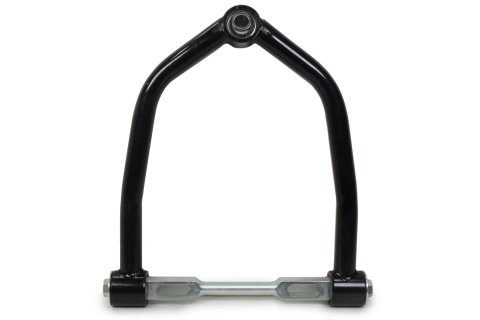 Control Arm - 16 Series Quad Bearing - Tubular - Upper - 12 in Long - Spherical Bearing - Steel - Black Powder Coat - Universal - Each