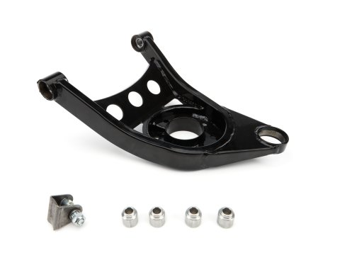 Control Arm - Fabricated - Lower - Screw-In Ball Joint - Steel - Black Powder Coat - GM A-Body / X-Body - Each