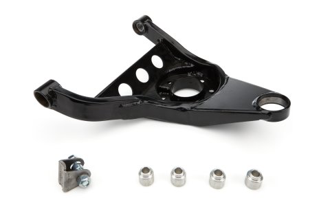 Control Arm - Fabricated - Passenger Side - Lower - Screw-In Ball Joint - Steel - Black Powder Coat - GM F-Body 1970-81 - Each