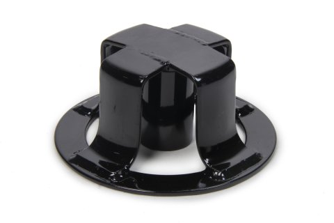 Spring Cup - Lightweight - Upper - Screw-On - Steel - Black Powder Coat - 5 / 5.5 in OD Springs - Each