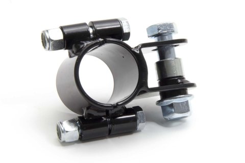 Shock Mount - Clamp-On - Steel - Black Powder Coat - 1-1/2 in OD Tube - Each