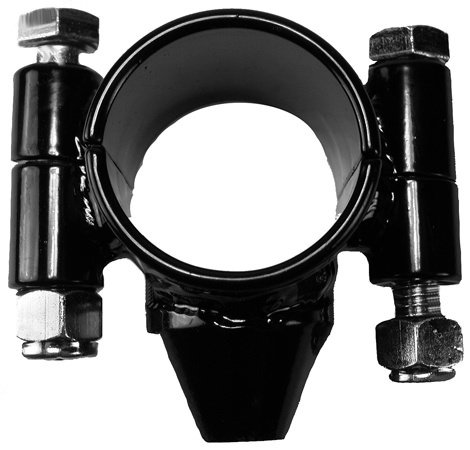 Ballast Bracket - Clamp-On - Steel - Black Powder Coat - 1.25 in OD Tube - Each