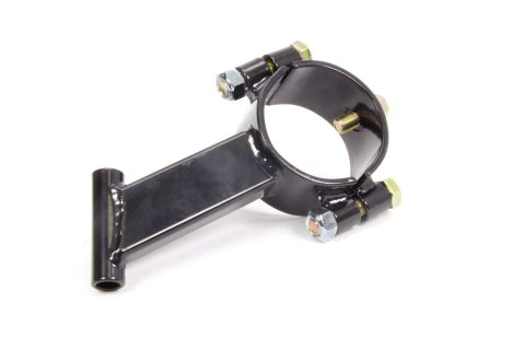 Shock Mount - Clamp-On - Lower - 5 in Long - Steel - Black Powder Coat - 3 in OD Tube - Each