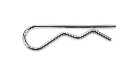 Hair Pin Clip - 0.093 in Wire Diameter - Steel - Zinc Oxide - UB Machine Sway Bar Adjuster - Each