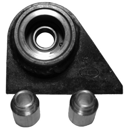 Trailing Arm Bracket - Weld-On - Spherical Bearing - Steel - Natural - Upper - GM A-Body / G-Body - Pair