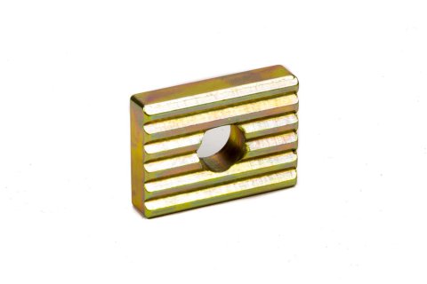 Serrated Block - 1/4 in Steps - 3/4 in Hole - Steel - Cadmium - UB Machine Adjustable Panhard Bar Mounts - Each