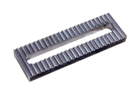 Serrated Plate - 1/4 in Steps - 5/8 in Slot - 2 x 6 x 1/2 in - Steel - Natural - UB Machine Adjustable Panhard Bar Mounts - Each