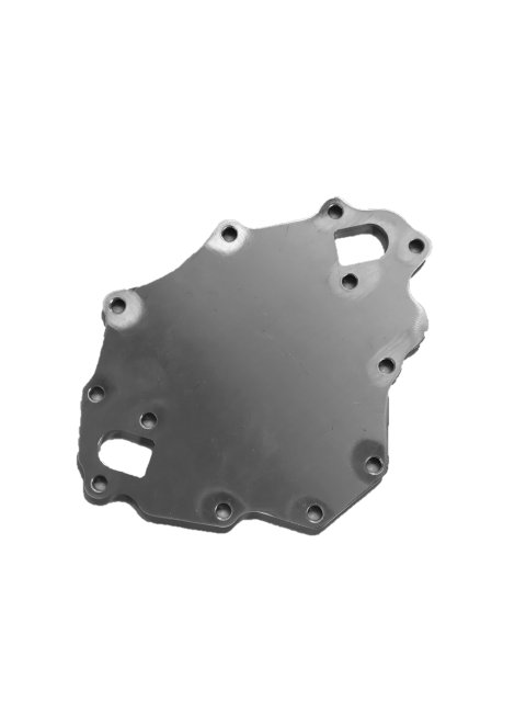 Water Pump Backing Plate - Aluminum - Natural - Small Block Ford - Each