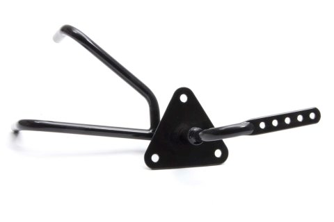 Pedal Assembly - Short - Gas - Straight Foot Box Mount - Tubular - Steel - Black Powder Coat - Universal - Each