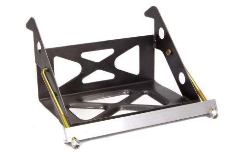 Battery Box - 11 in Length x 7 in Wide x 5 in Height - Hardware Included - Frame Hooks - Steel - Natural - Kit