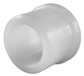 Steering Shaft Bushing - 1 in Long - 1-1/8 in Outside Diameter - 3/4 in Inside Diameter - Nylon - White - Each