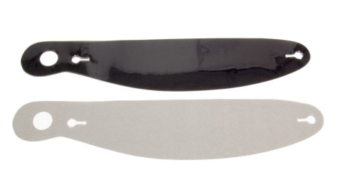 Helmet Shield Tear Off - 2 mm Thick - 12 in Center to Center - Plastic - Smoked - Arai GP6 - Set of 5
