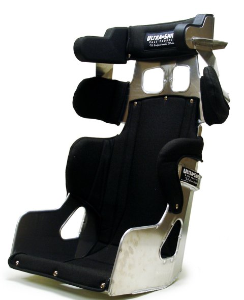 Seat - TC1 Sprint - Halo - 14 in Wide - 1 in Taller - 10 Degree Layback - Black Cover Included - Aluminum - Natural - Kit