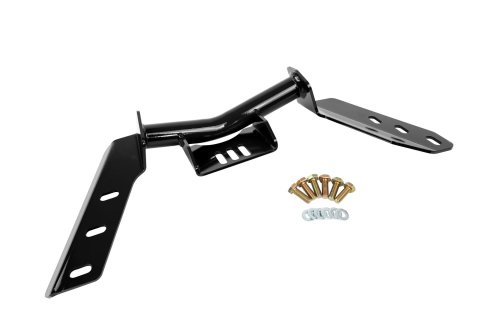 Transmission Crossmember - Bolt-On - Black Powder Coat - 4L60E - GM F-Body 1982-92 - Each