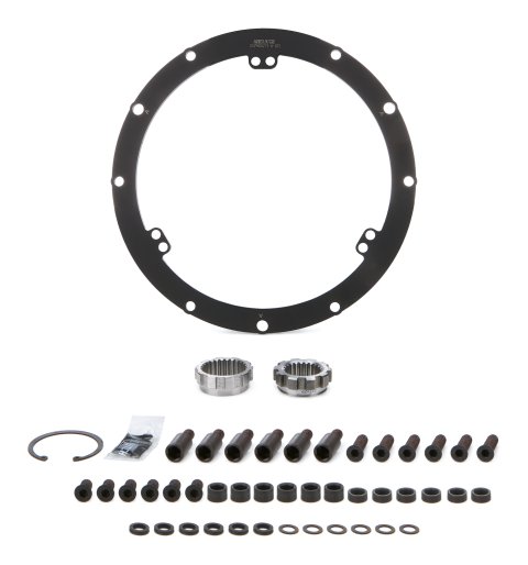 Clutch Kit Components - Flywheel Mount / Hub Splines / Spacers / Hardware - Steel - UniClutch 8 in Clutches - Kit