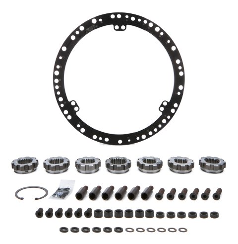 Clutch Kit Components - Flywheel Mount / Hub Splines / Spacers / Hardware - Steel - UniClutch 8 in Clutches - Kit