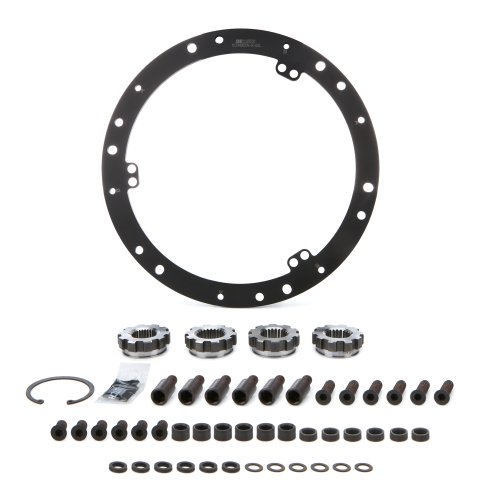 Clutch Kit Components - Flywheel Mount / Hub Splines / Spacers / Hardware - Steel - UniClutch 8 in Clutches - Kit