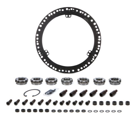 Clutch Kit Components - Flywheel Mount / Hub Splines / Spacers / Hardware - Steel - UniClutch 8 in Clutches - Kit