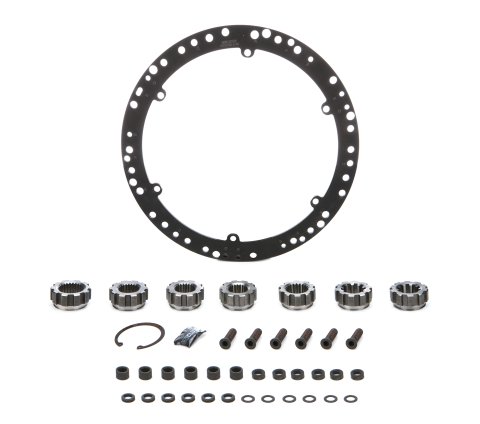 Clutch Kit Components - Flywheel Mount / Hub Splines / Spacers / Hardware - Steel - UniClutch 10 in Clutches - Kit