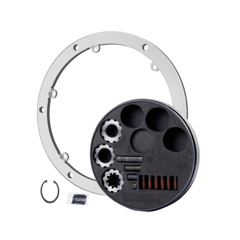 Clutch Kit Components - Flywheel Mount / Hub Splines / Spacers / Hardware - Steel - Uniclutch 10 in Clutches - Kit