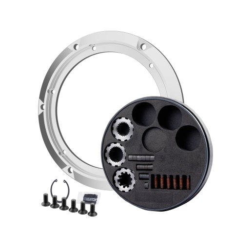 Clutch Kit Components - Flywheel Mount / Hub Splines / Spacers / Hardware - Steel - Uniclutch 10 in Clutches - Kit