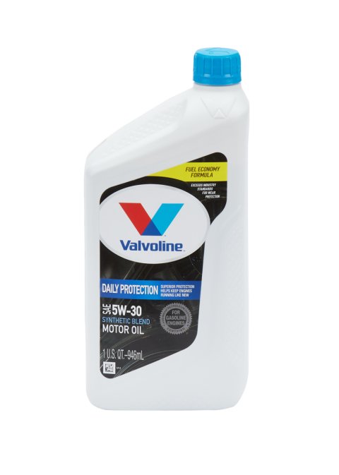 Motor Oil - Daily Protection - 5W30 - Synthetic Blend - 1 qt Bottle - Each