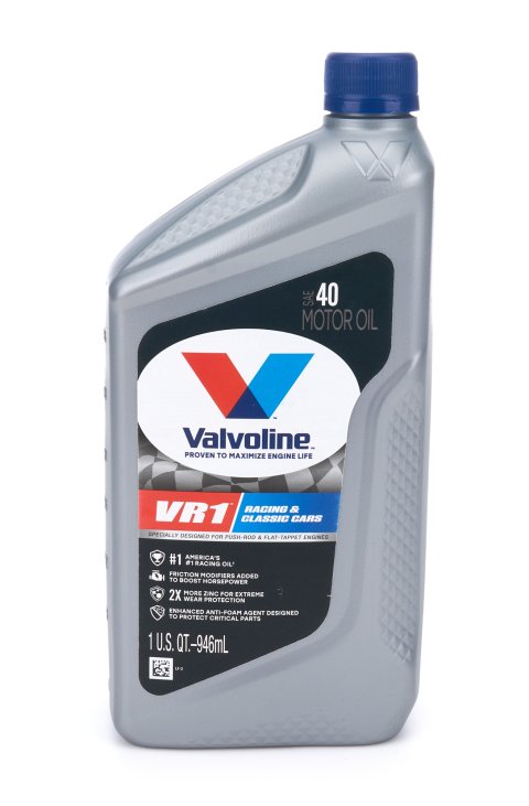 Motor Oil - VR1 Racing - 40W - Conventional - 1 qt Bottle - Each