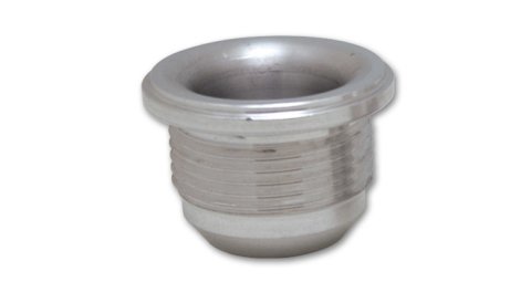 Bung - 12 AN Male - Weld-On - 1-3/8 in Flange - Aluminum - Natural - Each