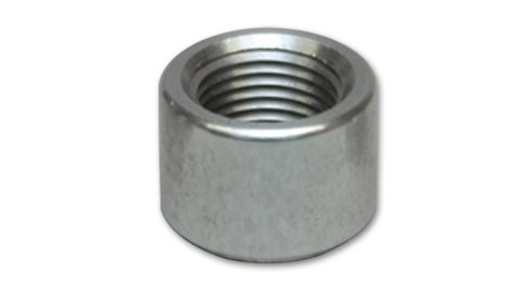 Bung - 12 AN Female - Weld-On - 1-3/8 in OD - Aluminum - Natural - Each