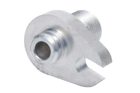 Compressor Adapter - 1 Port - 8 AN Male O-Ring - Discharge Side - Aluminum - Natural - Mopar Gen III Hemi Compressor - Each