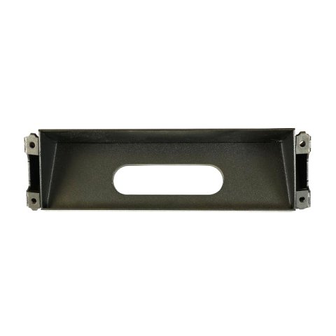 Control Panel Adapter - Gen IV SureFit - OEM to ProLine 3 Knob Panel - Steel - Black Paint - GM F-Body 1967-68 - Each