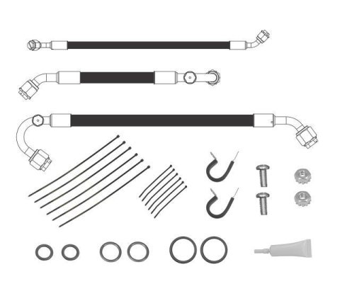 Air Conditioning Hose Kit - SureFit - Hose / O-Rings / Hardware - GM F-Body 1969 - Kit