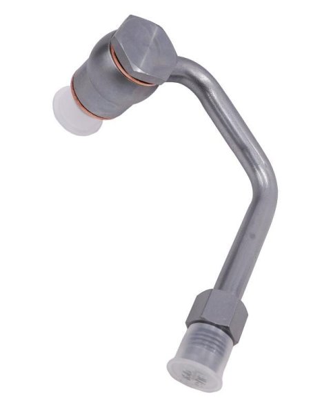 Power Steering Pressure Tube - TiteFit - Vintage Air Power Steering Pump - Steel - Silver Zinc Plated - Each