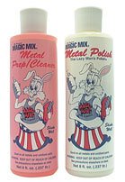 Metal Polishing Kit - Magic Mix Rough Surface - Polish / Prep - 8 oz Bottles - Kit
