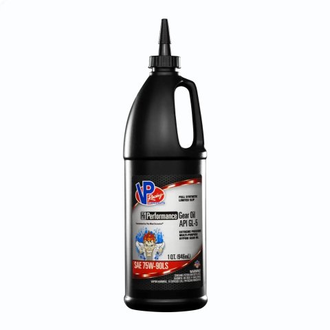 Gear Oil - HiPerformance - 75W90LS - Limited Slip Additive - Synthetic - 1 qt Bottle - Each
