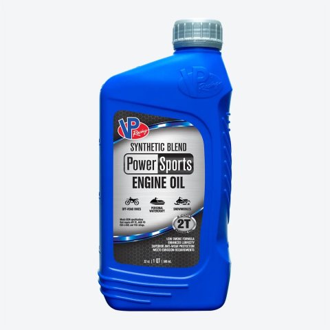 2 Stroke Oil - PowerSports - Semi-Synthetic - 1 qt Bottle - Each