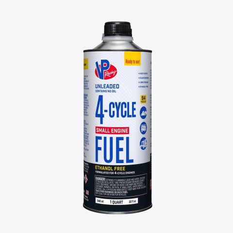 Fuel - 4 Cycle - Ethanol Free - 1 qt Can - Each