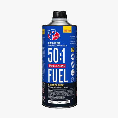 Fuel - 50 to 1 Mix - Premix 2 Cycle - 1 qt Can - Each