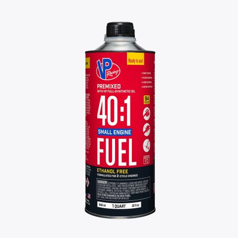 Fuel - 40 to 1 Mix - Premix 2 Cycle - 1 qt Can - Each