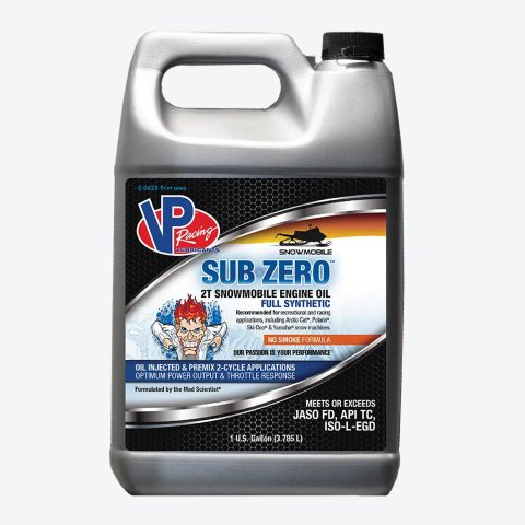 2 Stroke Oil - Sub-Zero 2T Snowmobile - Synthetic - 1 gal Jug - Canada - Each