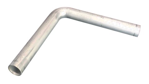 Aluminum Tubing Bend - 45 Degree - 1.5 in Diameter - 1.5 in Radius - 0.065 in Thickness - Aluminum - Natural - Each