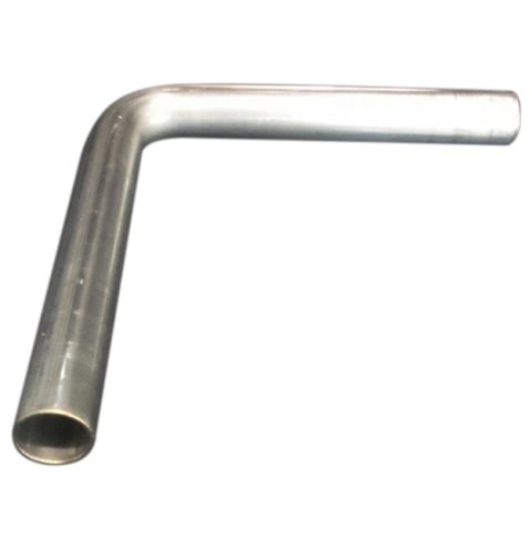 Aluminum Tubing Bend - 90 Degree - 1.5 in Diameter - 1.5 in Radius - 0.065 Thickness - Aluminum - Natural - Each