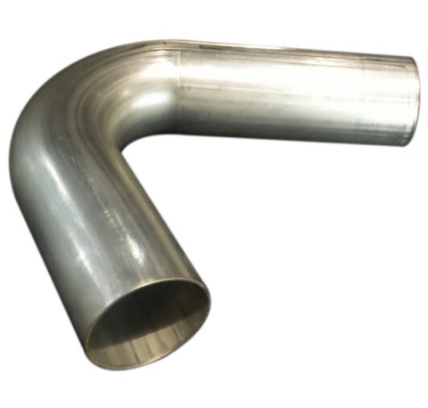Exhaust Bend - 45 Degree - 2.25 in Diameter - 2.25 in Radius - 16 Gauge - Stainless - Natural - Each