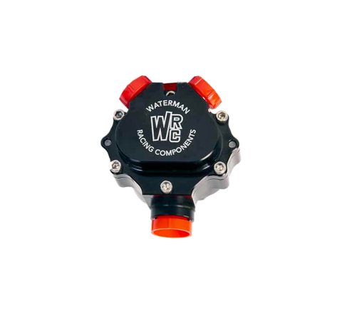Fuel Pump - 400 Ultra Light - Hex Driven - 0.400 Gear Set - In-Line - 8 AN Female Inlet - 8 AN Female Outlet - Aluminum - Black Anodized - Gas / Methanol / E85 - Each