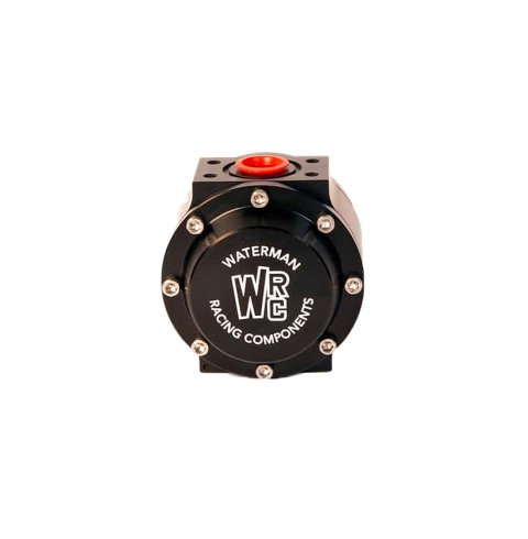 Fuel Pump - 1300 Sprint - Hex Driven - 1.300 Gear Set - In-Line - Reverse Rotation - 8 AN Female Inlet - 8 AN Female Outlet - 6 AN Female Accessory Outlets - Aluminum - Black Anodized - Gas / Methanol / E85 - Each