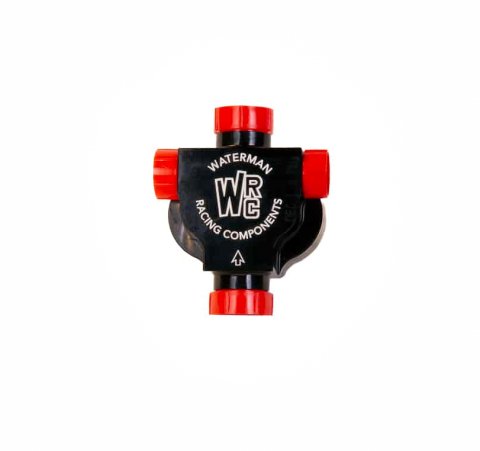 Fuel Pump - 300 Ultra Light - Hex Driven - 0.300 Gear Set - In-Line - Reverse Rotation - 8 AN Female Inlet - 8 AN Female Outlet - Aluminum - Black Anodized - Gas / Methanol / E85 - Each