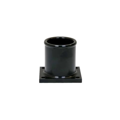 Fuel Pump Adapter - 1-1/4 in Hose Barb - Aluminum - Black Anodized - Waterman Fuel Pumps - Each